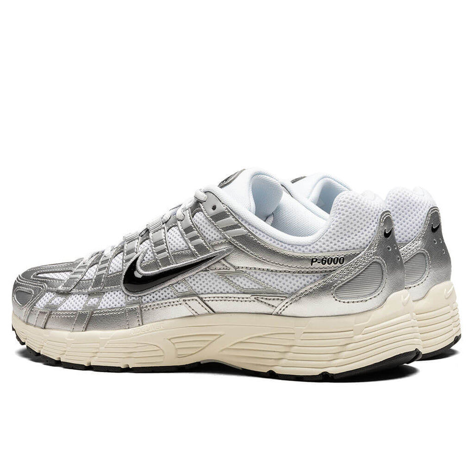 P-6000 - White/Black/Metallic Silver/Flat Silver