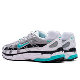 P-6000 - White/Dusty Cactus/Metallic Silver