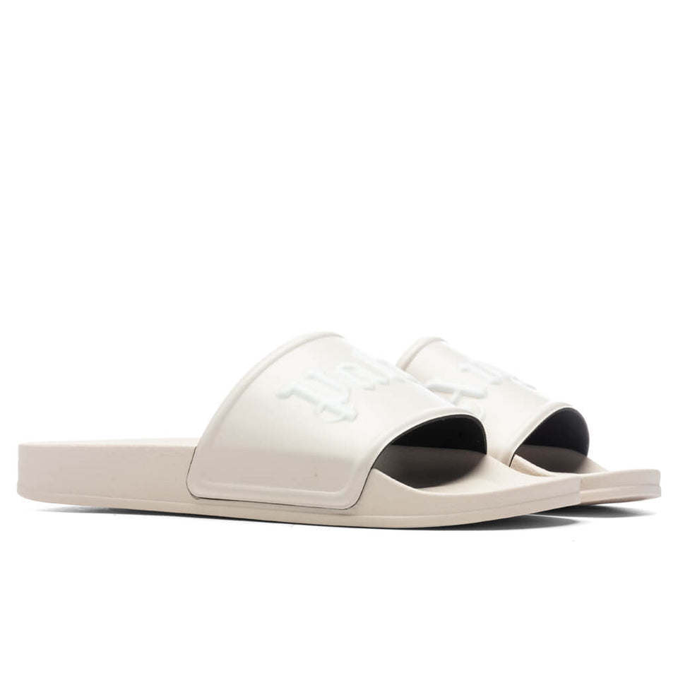 Pool Slider - Beige/White