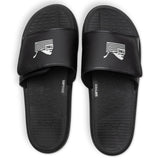 Puma x TMC SoftRide Slides - Black/White