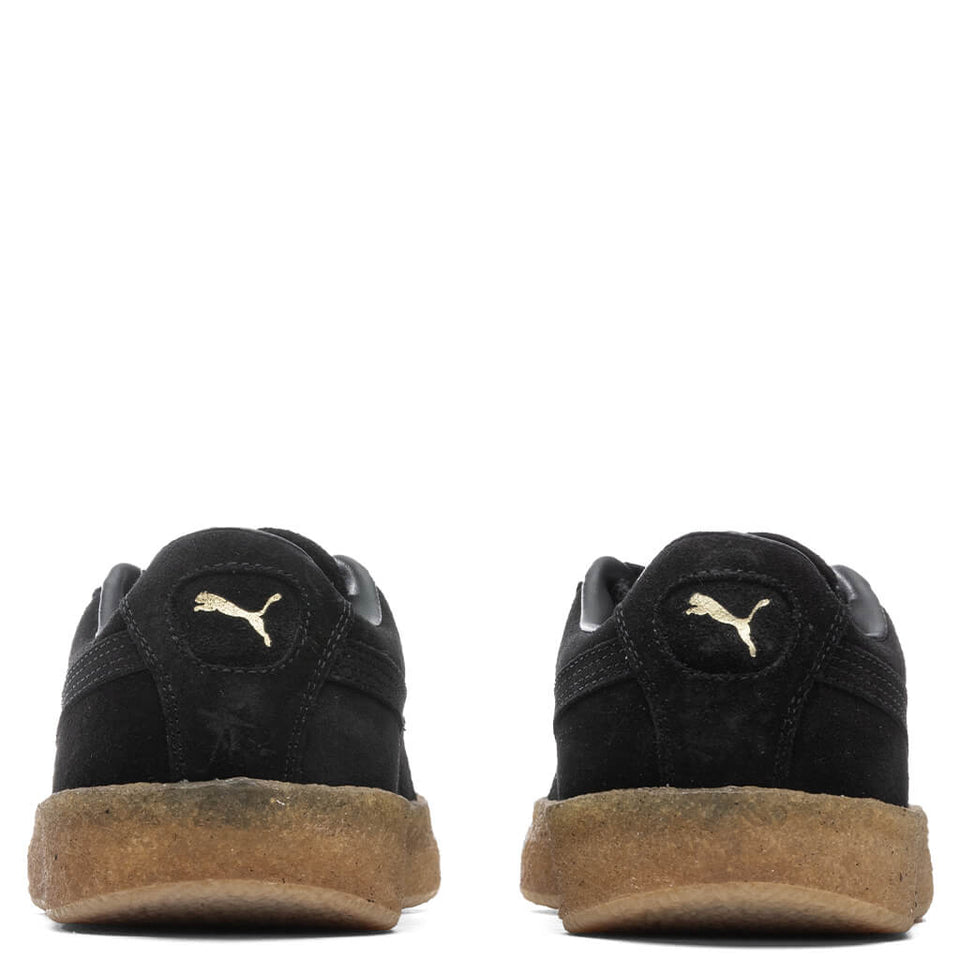 Suede Crepe - Black/Black