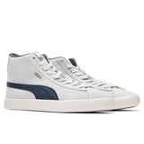 Suede Mid VTG RDL - White/New Navy