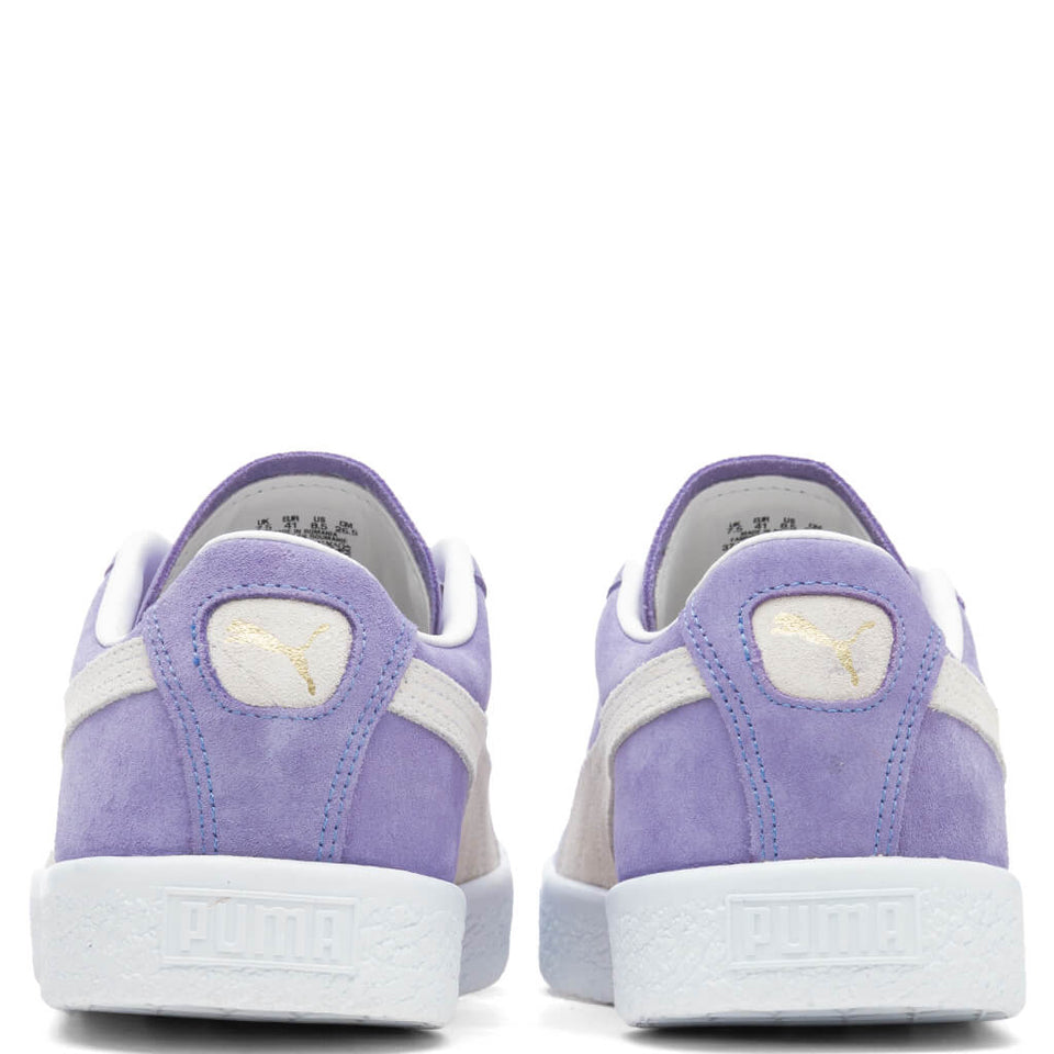 Suede VTG - Light Lavender/White