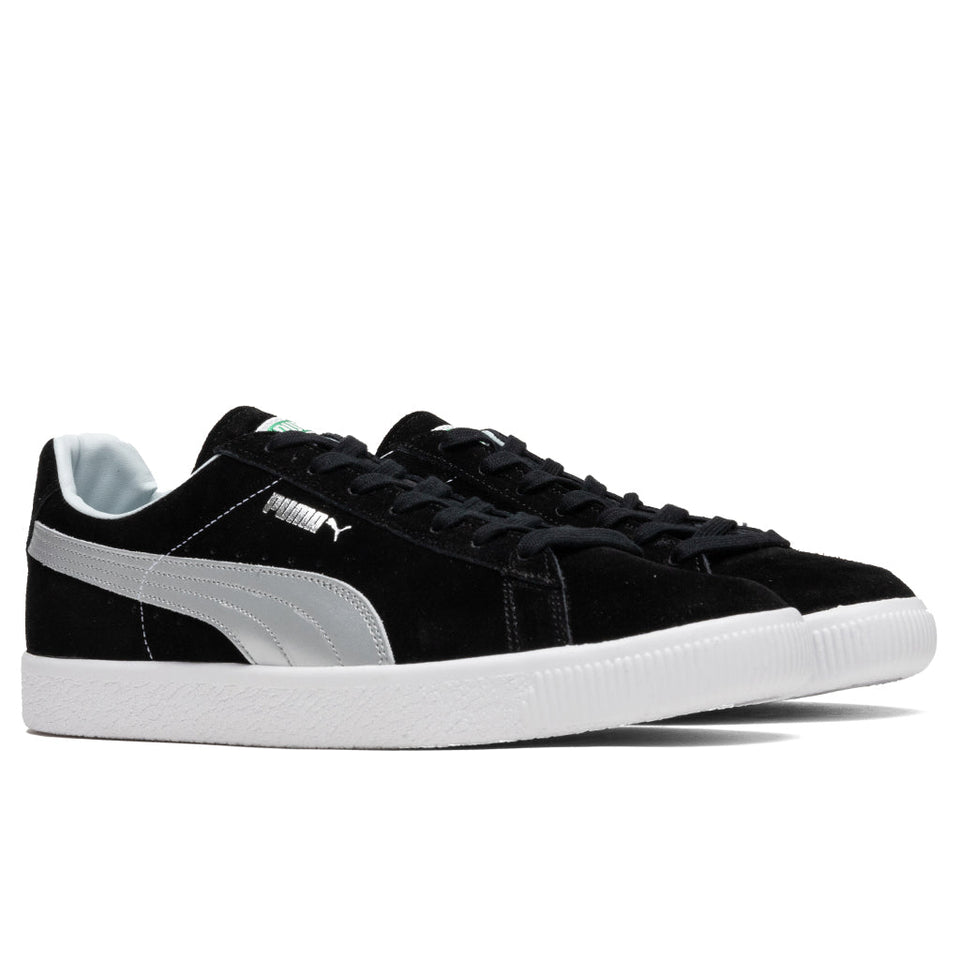 Suede VTG MIJ Retro - Black/Silver