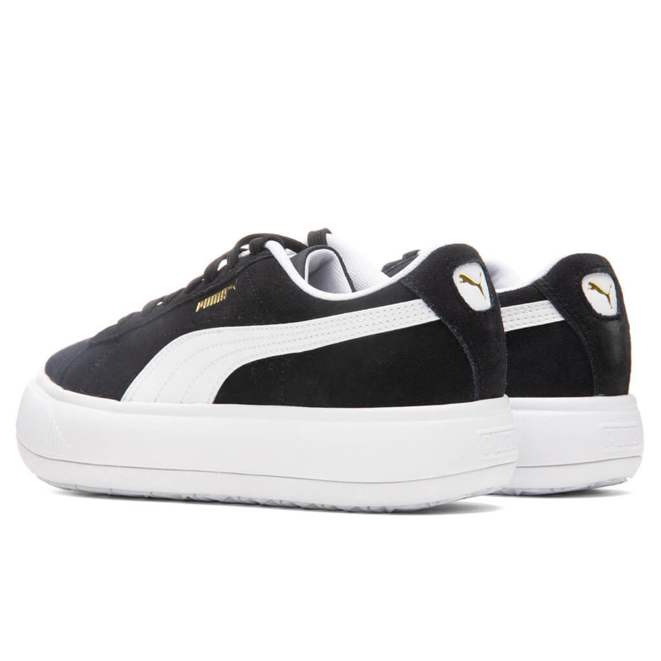 Women's Suede Mayu - Black/White