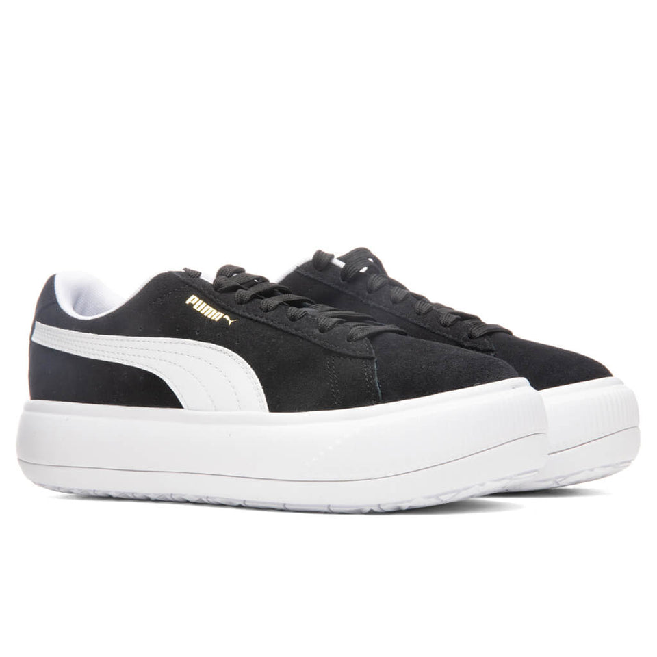 Women's Suede Mayu - Black/White