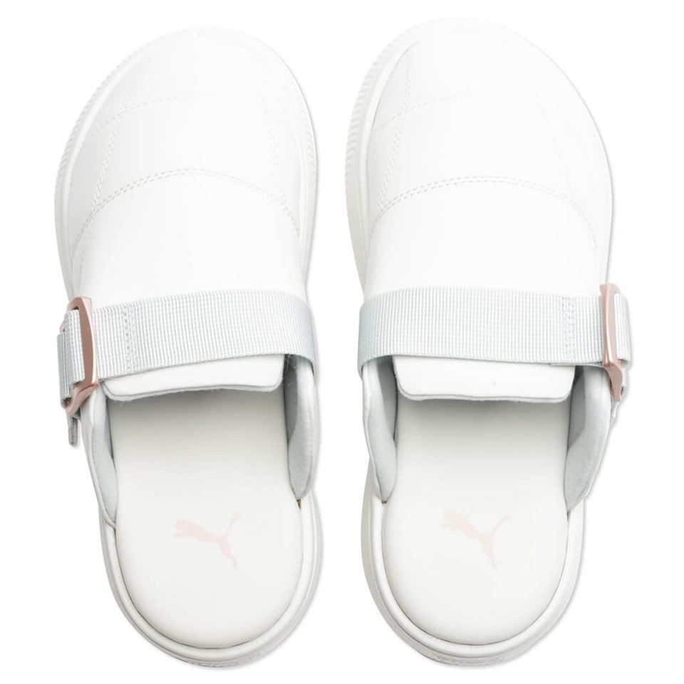 Women's Suede Mayu Mule L - Nimbus Cloud/Platinum Grey