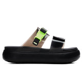 Women's Suede Mayu Sandal - Black/Fizzy Light