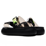 Women's Suede Mayu Sandal - Black/Fizzy Light