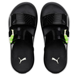 Women's Suede Mayu Sandal - Black/Fizzy Light