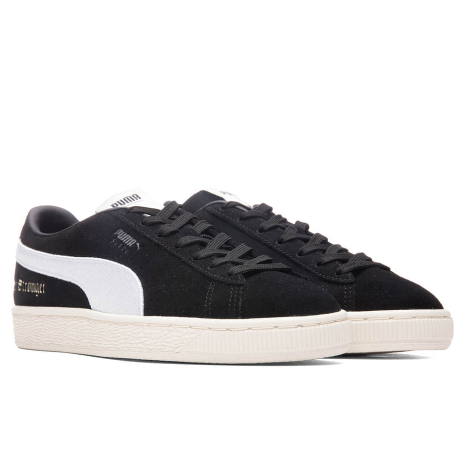 Puma x Lauren London Women's Suede 'Forever Stronger' - Black/Whisper White
