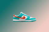 Dunk Low Retro 'Miami Dolphins' - White/Cosmic Clay/Dusty Cactus