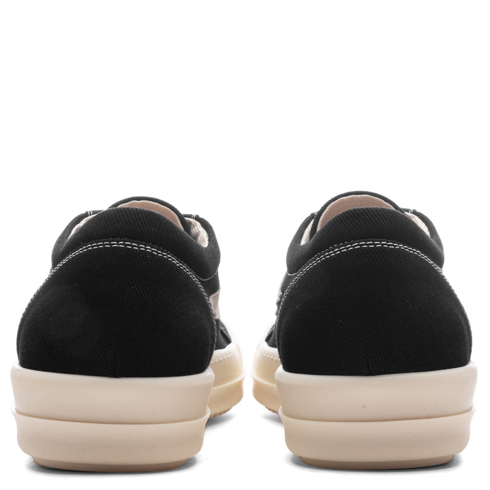 Scarpe in Denim Vintage Low Sneakers - Black/Milk