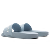 Slide Flat Sandals - Sky Blue