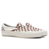 Premium Slip-On 98 - Checkerboard Coffee