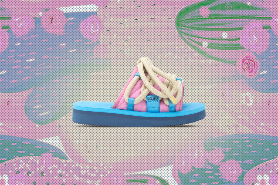 Suicoke x KidSuper Muuk-Abks Sandal - Pink