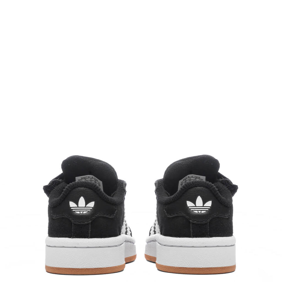 Toddlers Campus 00s Comfort Elastic Lace -  Core Black/Cloud White/Gum