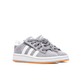 Toddlers Campus 00s Comfort Elastic Lace - Grey Three/Cloud White/Gum