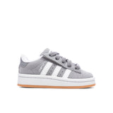 Toddlers Campus 00s Comfort Elastic Lace - Grey Three/Cloud White/Gum