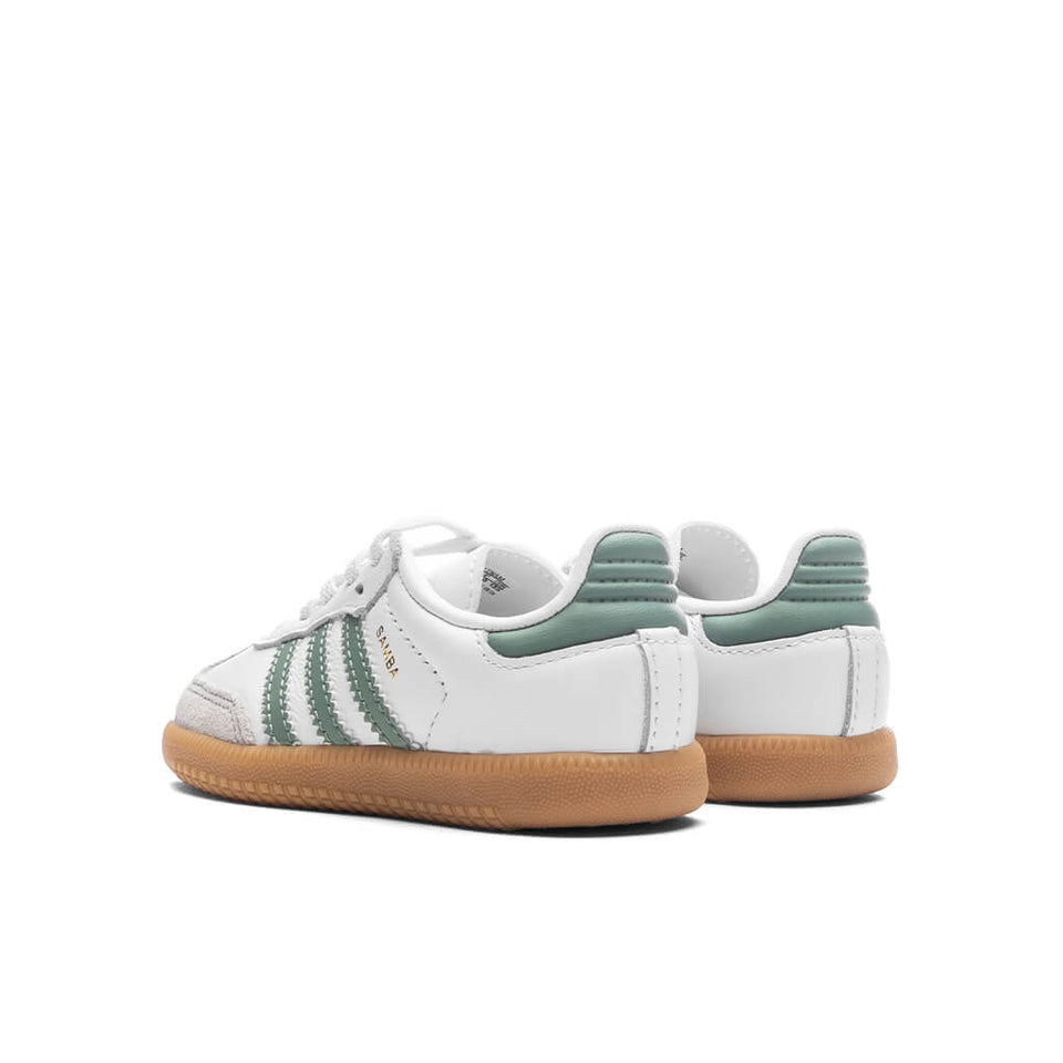 Toddlers Samba OG - Cloud White/Silver Green/Gum
