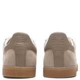Town Nubuck and Leather Sneakers - Khaki
