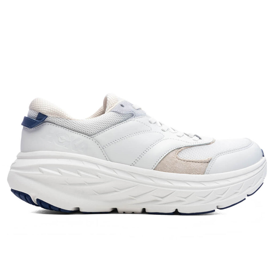 Bondi L - White/Bellwether Blue