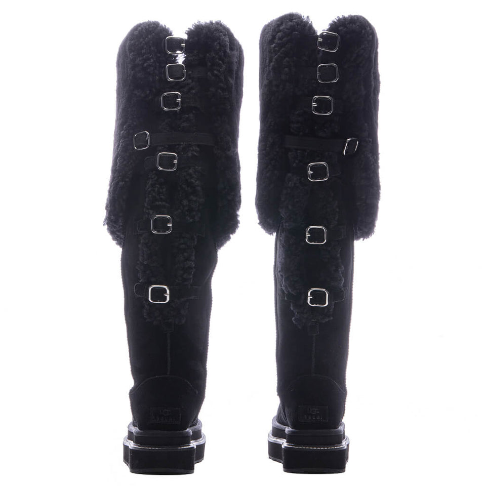 UGG x Sacai Women's Thigh High Boot - Black