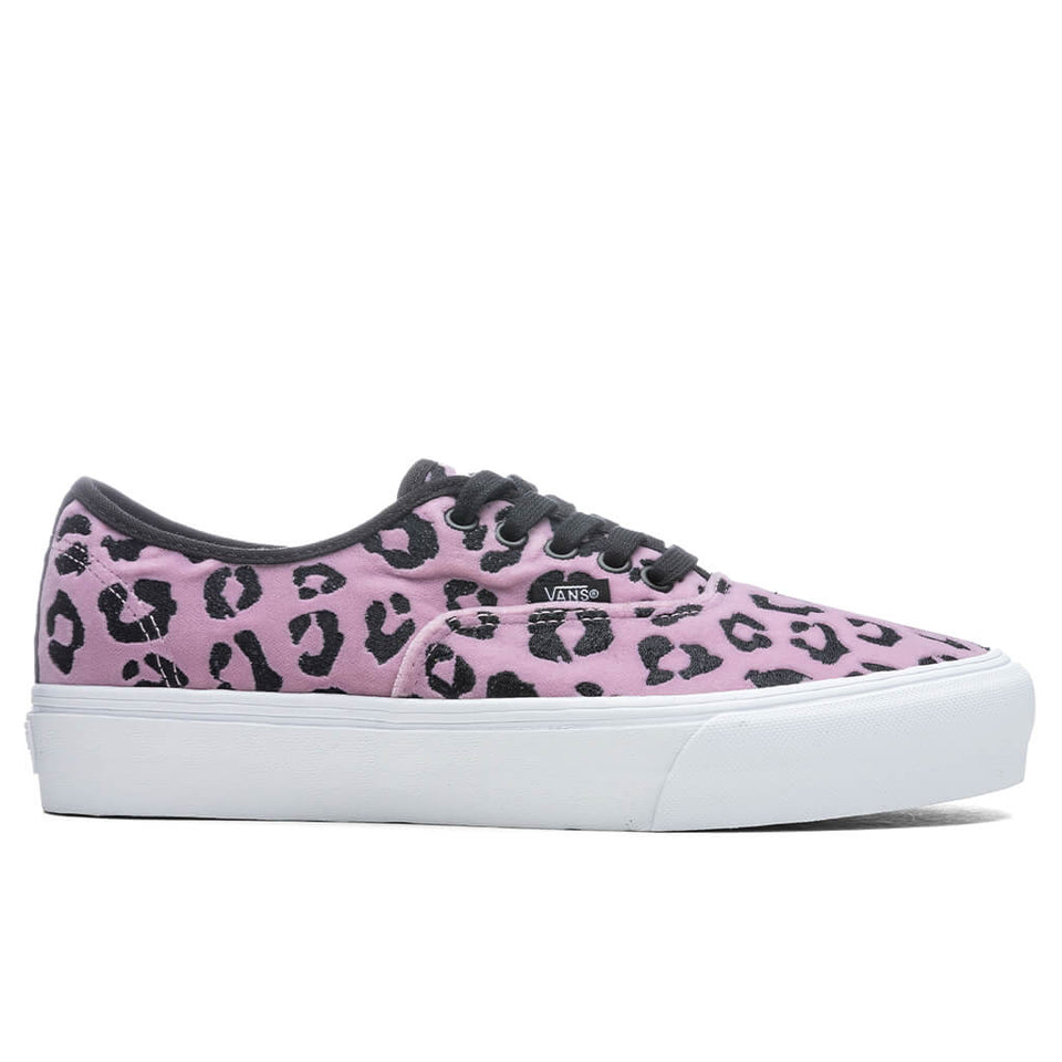 Authentic VLT LX "Velvet Animal" - Mauve Lepard/Black