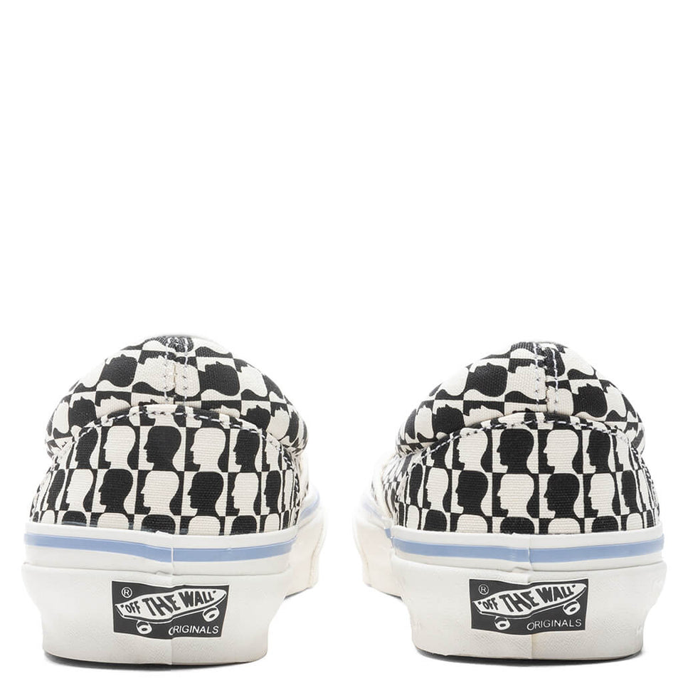 Vans Vault x OG Classic Slip-LX - Braindead Black/White