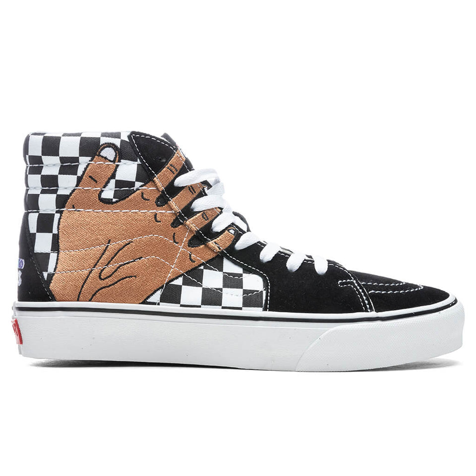 Vans Vault x Imran Potato Sk8-Hi VR3 LX - Black Checkerboard