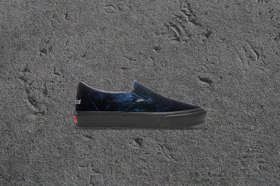 Vans Vault x Classic Slip-VLT LX - Black/Velvet