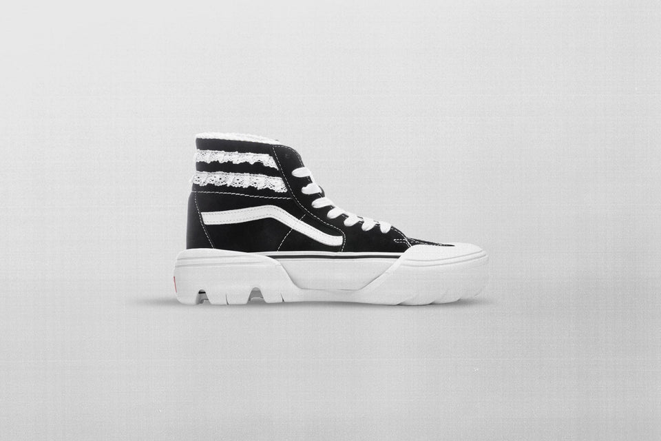Vans x Sandy Liang Sk8-Hi Tapered - Black/White