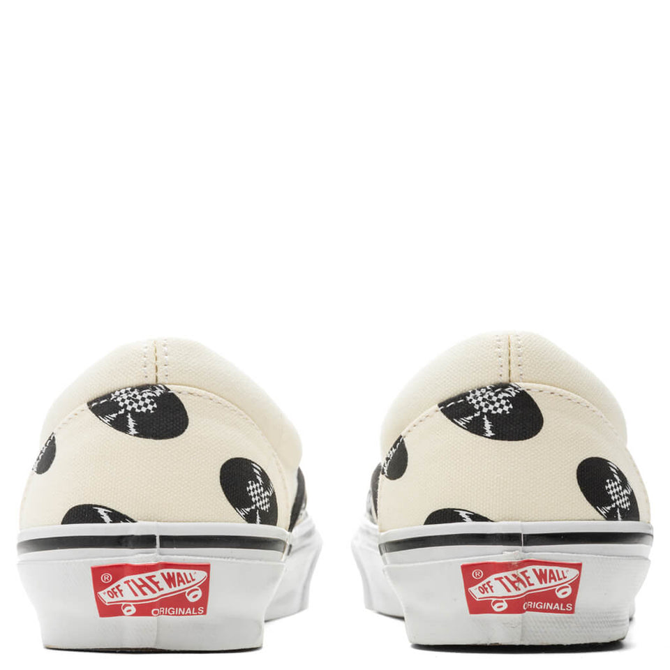 Vans Vault x OG Classic Slip-- Classic White/Records