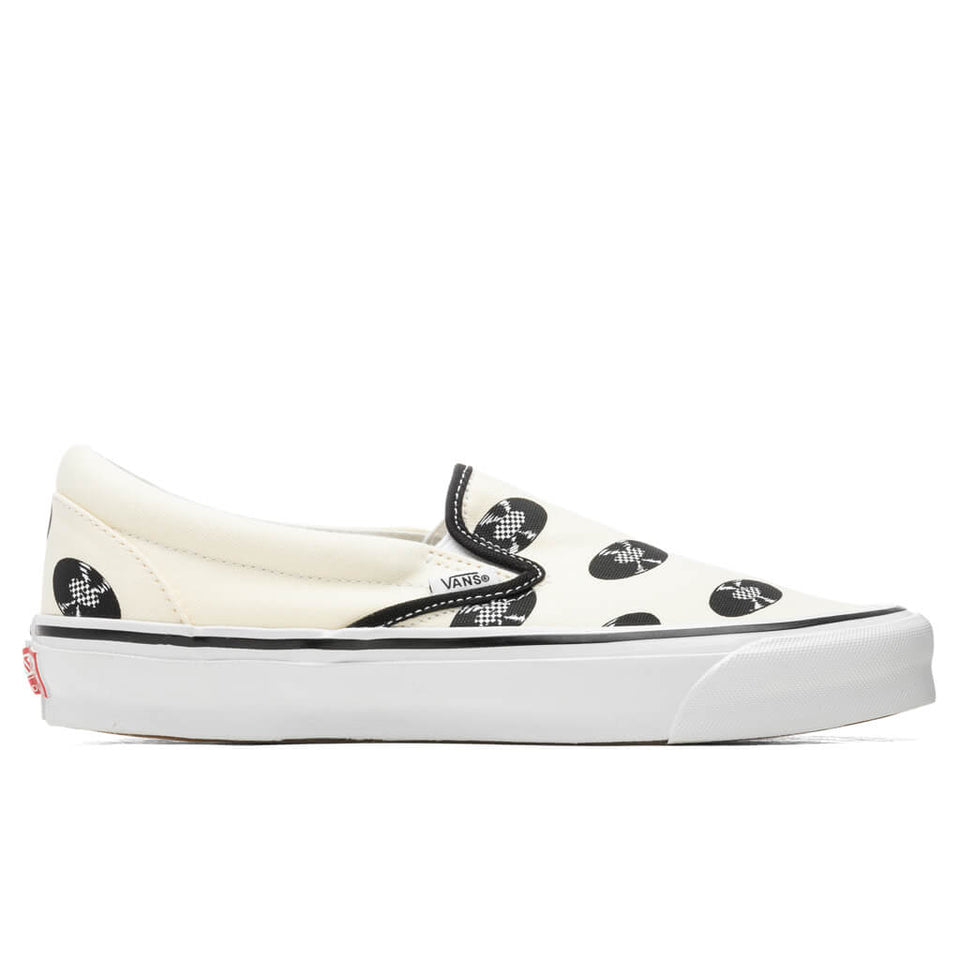 Vans Vault x OG Classic Slip-- Classic White/Records