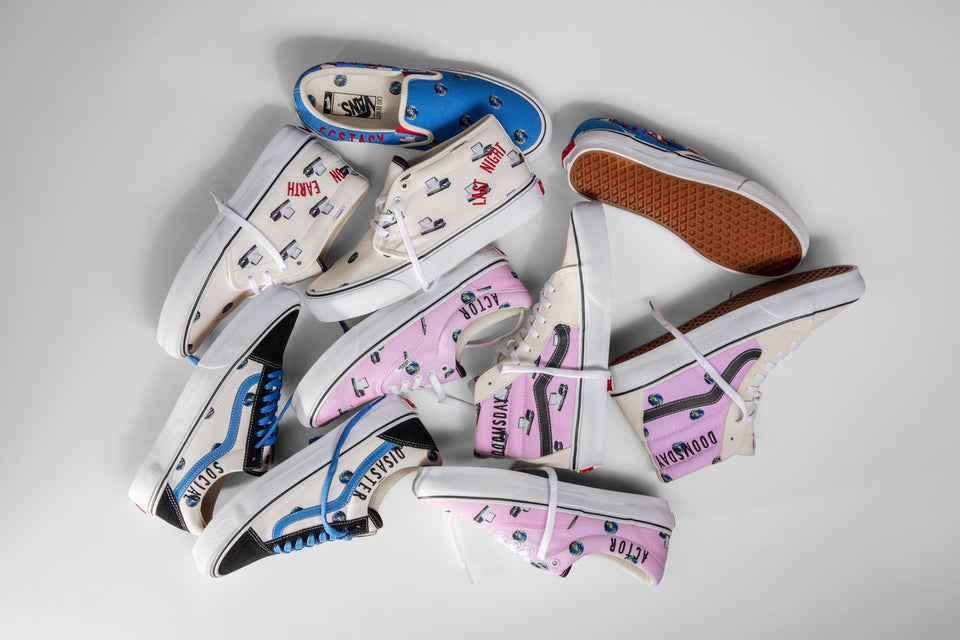 Vans Vault x Cali Dewitt Classic Slip-VLT LX - Blue/Crisis Actor