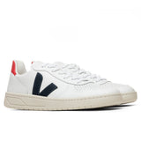 V-10 Leather - Extra White/Nautico Pekin