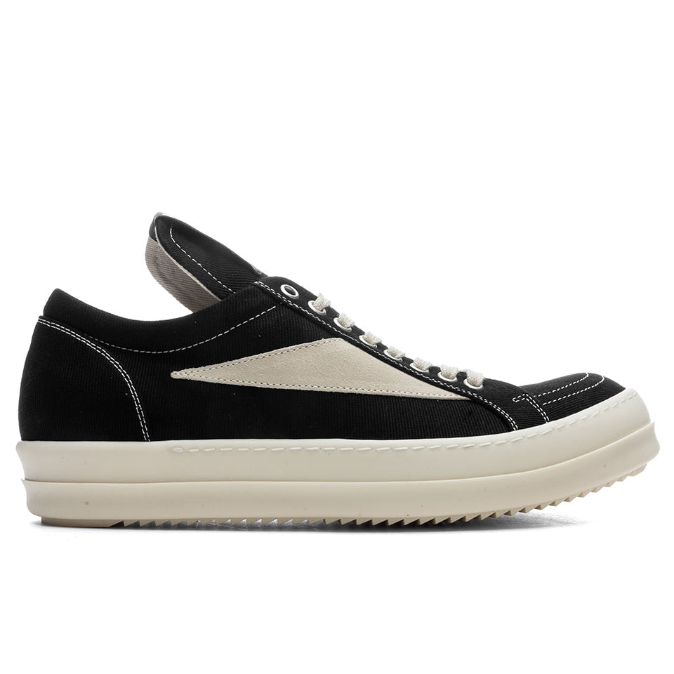 Vintage Denim Sneaks - Black/Milk