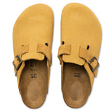 Wide Boston Suede Embossed - Cork Brown