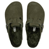 Wide Boston Suede - Thyme