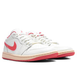 Women's Air Jordan 1 Low - Sail/Pink Salt/Guava Ice