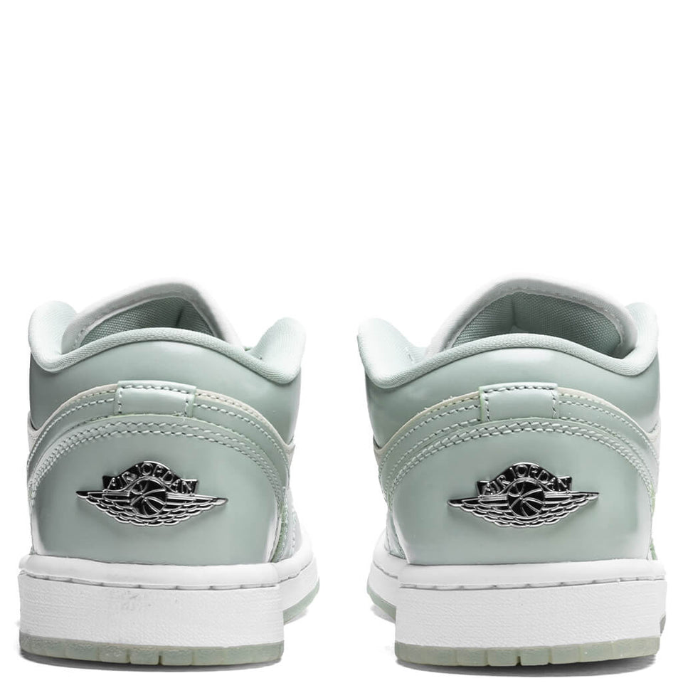 Women's Air Jordan 1 Low SE - Sail/Seafoam/Metallic Silver/White