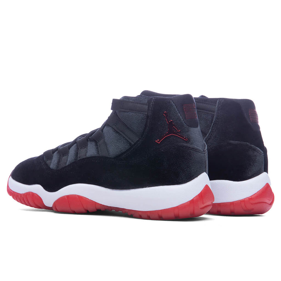 Women's Air Jordan 11 Retro - Black/Gym Red/White