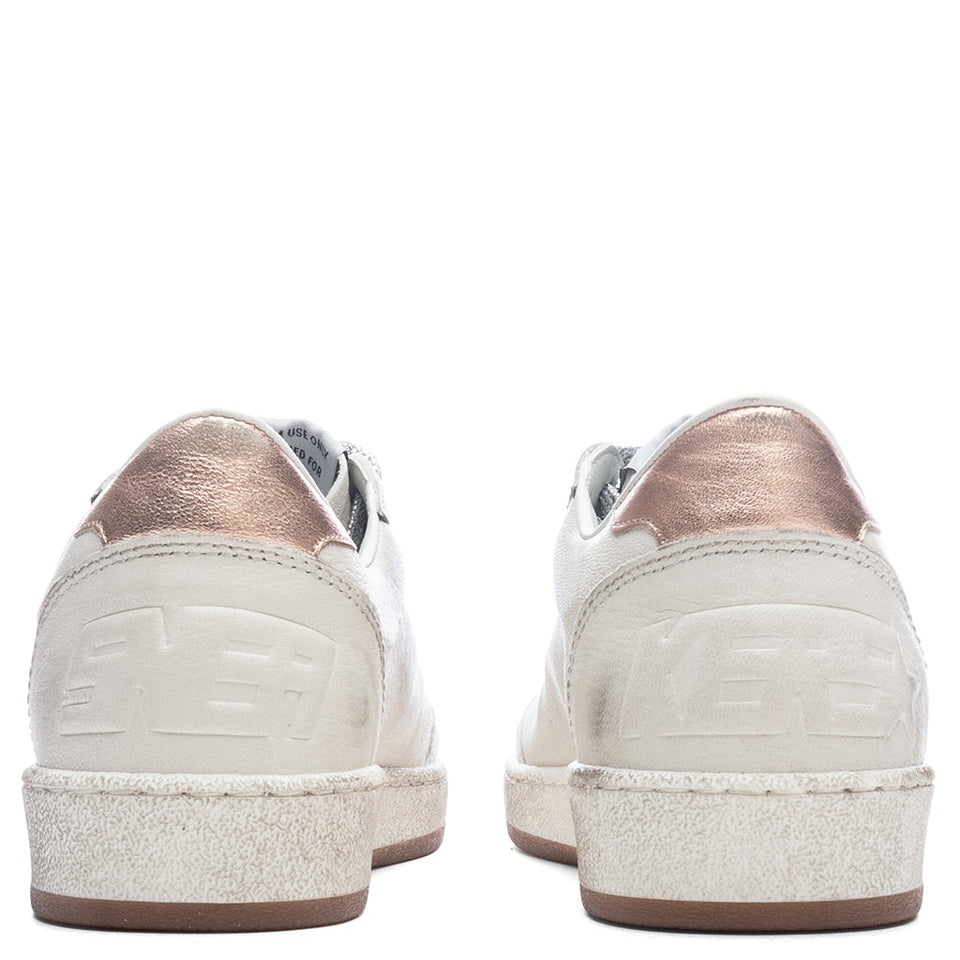Women's Ball-Star - White/Smoke Blue/Peach