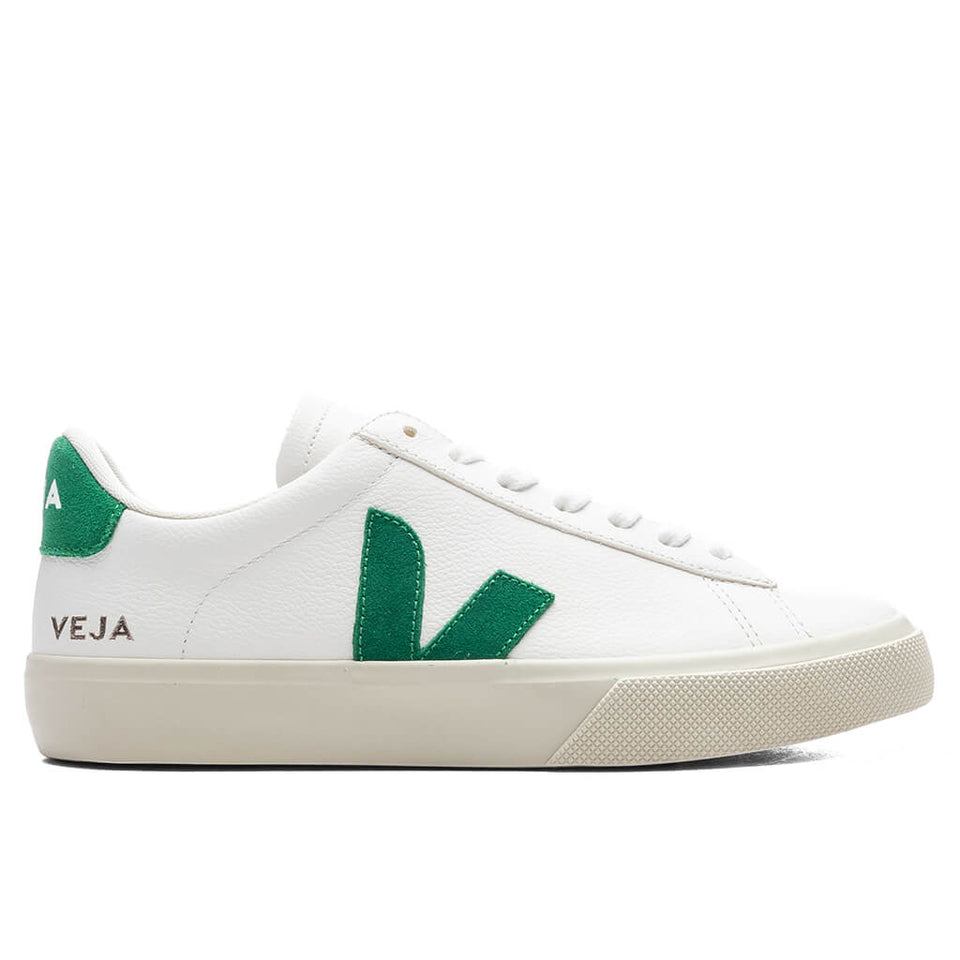 Women's Campo Chromefree Leather - Extra White/Emeraude