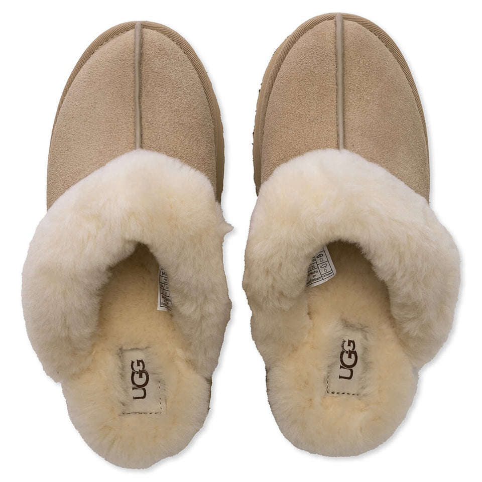 Women's Disquette Slipper - Sand