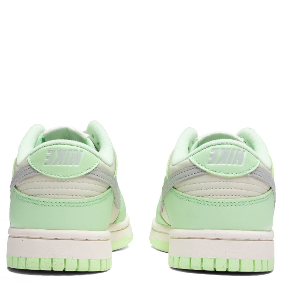 Women's Dunk Low Next Nature - Sea Glass/Light Silver/Vapor Green/Sail