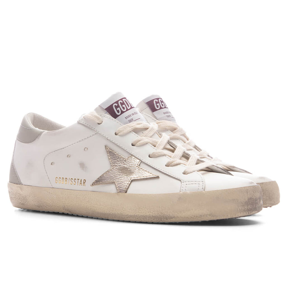 Women's Super-Star - White/Platinum/Grey