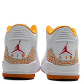 Women's Air Jordan 3 Retro 'Orange Citrus' - White/Multi Color/Orange Peel