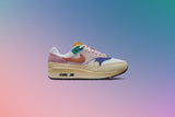Women's Air Max 1 '87 PRM 'Tan Lines' - Grain/Rugged Orange/Plum Fog/Violet Dust