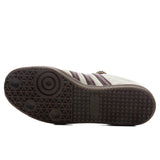 Womens Samba Long Tongue - Cream White/Maroon/Gold Metallic
